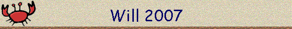 Will 2007